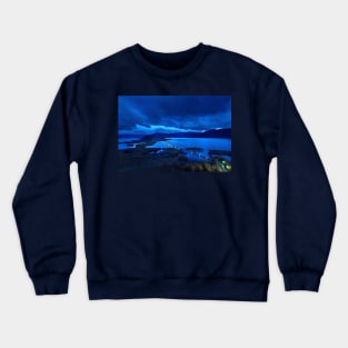 The floating bridge of Agios Achileios Crewneck Sweatshirt